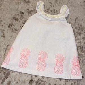 Janie & Jack pineapple dress